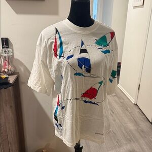 Pierre Cardin Multicolor Sailboat Tee